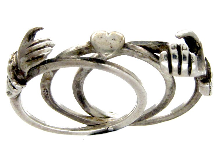 Silver Fede Ring