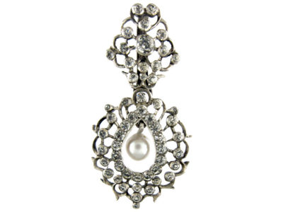 Silver & Paste Pendant in Original Case