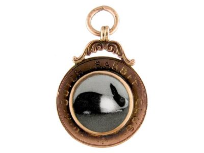 Rabbit Gold Award Charm
