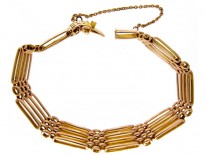 15ct Gold Gate Bracelet