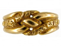 Victorian Knot Gold Ring