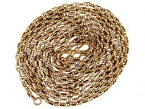 9ct Gold Victorian Guard Chain