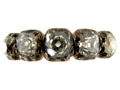 Georgian Five Stone Diamond Ring