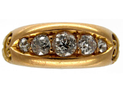 Victorian Five Stone Diamond Ring