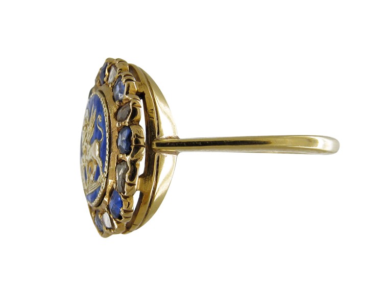 Georgian Venetian Lion Ring