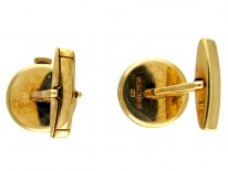 Gold Cased Watch Cufflinks