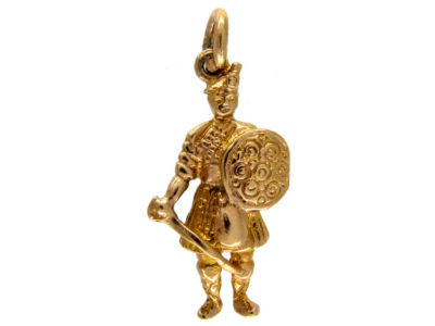 9ct Scottish Soldier Charm