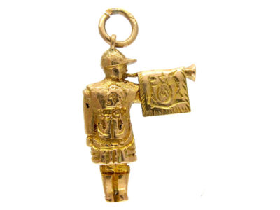 9ct Royal Guardsman Charm