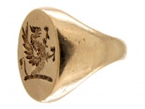 9ct Gold Griffin Signet Ring