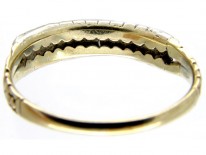 Two Row Diamond Georgian Ring