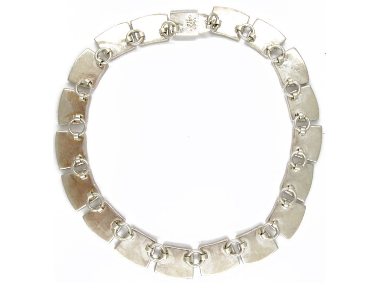 Malachite & Silver Necklace