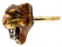 Tiger's Head Ring