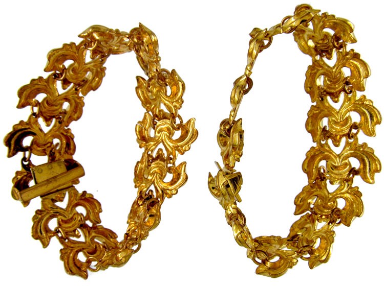 Pair of Regency Pinchbeck Bracelets