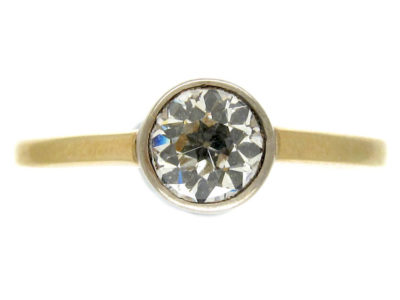 Diamond Edwardian Solitaire Ring