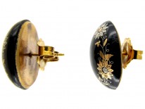 Victorian Round Pique Earrings