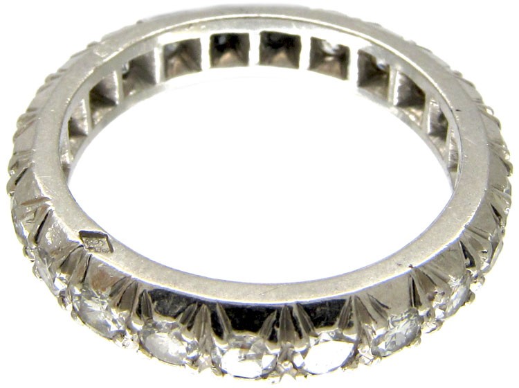 French Diamond Eternity Ring