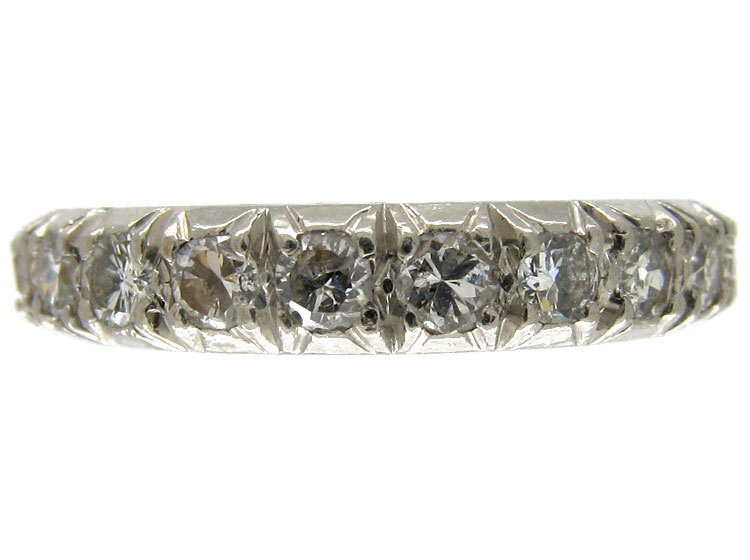 French Diamond Eternity Ring (692C) | The Antique Jewellery Company