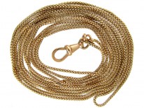 Fine 9ct Gold Victorian Guard Chain