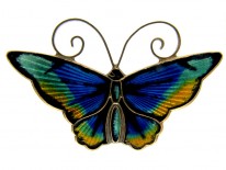 David Andersen Butterfly Brooch