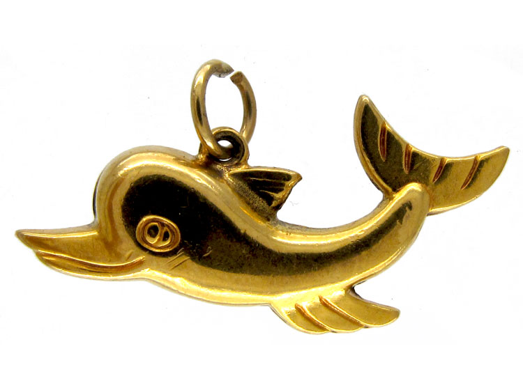 Glitter Dolphin Charm main image 1