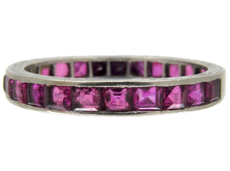 Ruby Eternity Ring (585C) | The Antique Jewellery Company