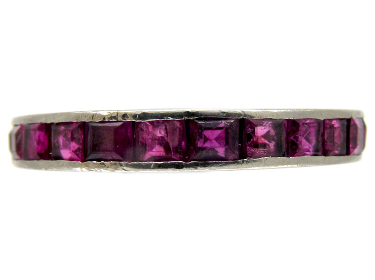 Ruby Eternity Ring (585C) | The Antique Jewellery Company