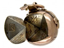 9ct Gold Masonic Ball Locket