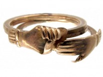 Victorian Gold Fede Ring