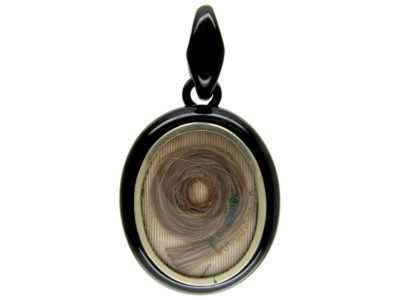 Victorian Jet Locket
