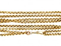 Victorian 9ct Gold Guard Chain