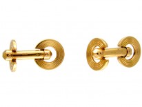 French 18ct Gold Cufflinks