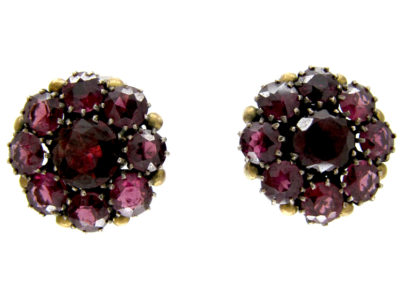 Dorrie Nossiter Garnet Earrings