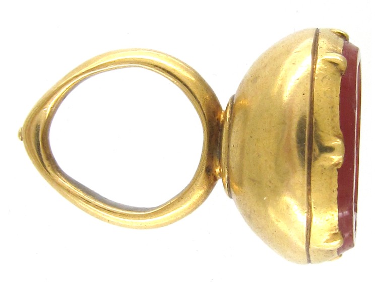 Georgian Gold & Cornelian Seal