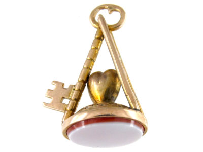 Ladder, Key & Heart Love Token Seal