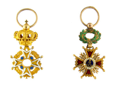 Two Gold Charms