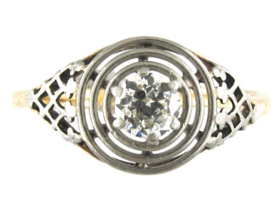 Platinum & Diamond Single Stone Ring