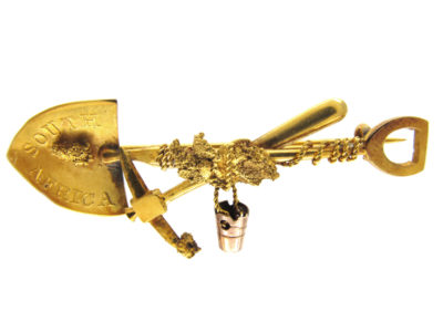 Miner’s Gold Brooch