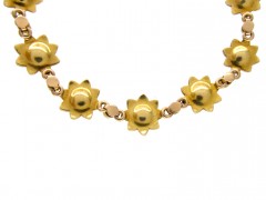 Victorian Natural Pearl Gold Bracelet