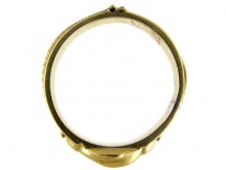 Georgian 18ct Gold Clasped Fede Hands Opening Ring