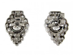 Diamond Art Deco Earrings