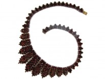 Bohemian Garnet Collar