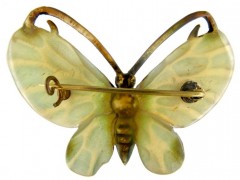 Art Nouveau Horn Butterfly