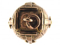 Large Gold Masonic Ball
