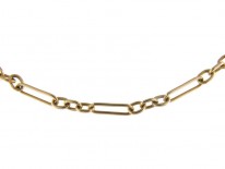 9ct Gold Edwardian Open Link Chain