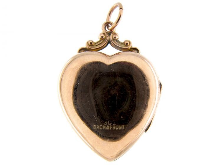 9ct Gold Heart-Shaped Locket