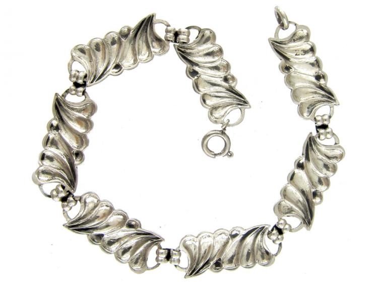 Austrian Silver Art Nouveau Bracelet