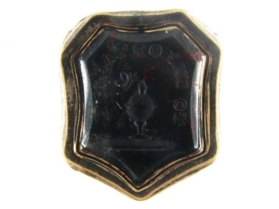 Regency Gold Seal with The Motto ‘To Immortality’