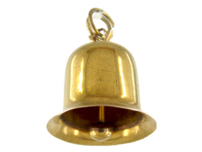 Gold Bell Charm