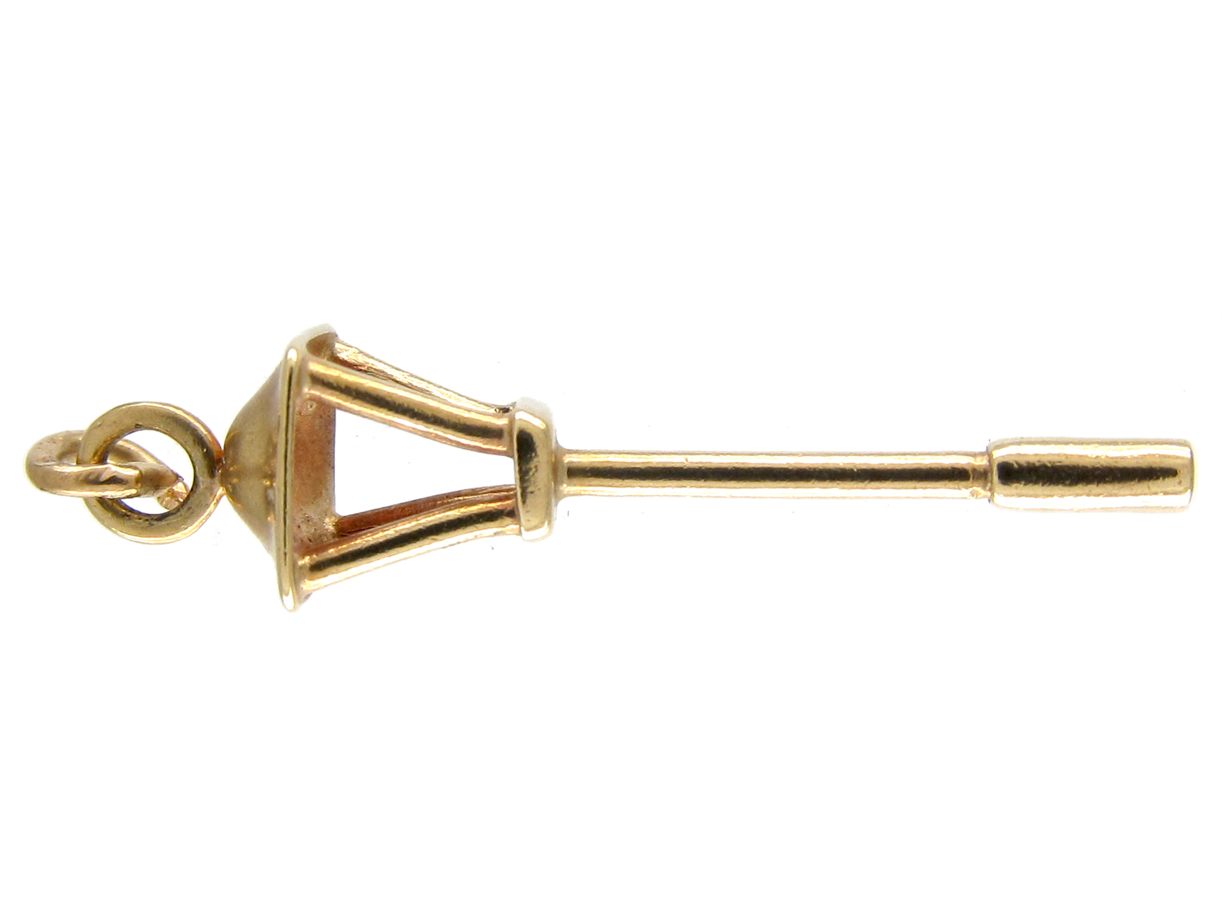 Gold Gondola Lamp Charm (296B) The Antique Jewellery Company