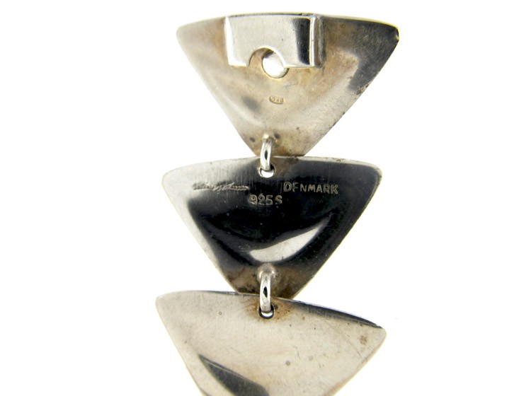 Hans Hansen Silver Scale Bracelet
